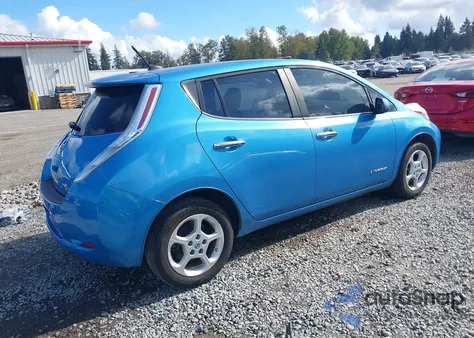 2013 Nissan Leaf Sv from USA, damaged, VIN 1N4AZ0CP4DC407719